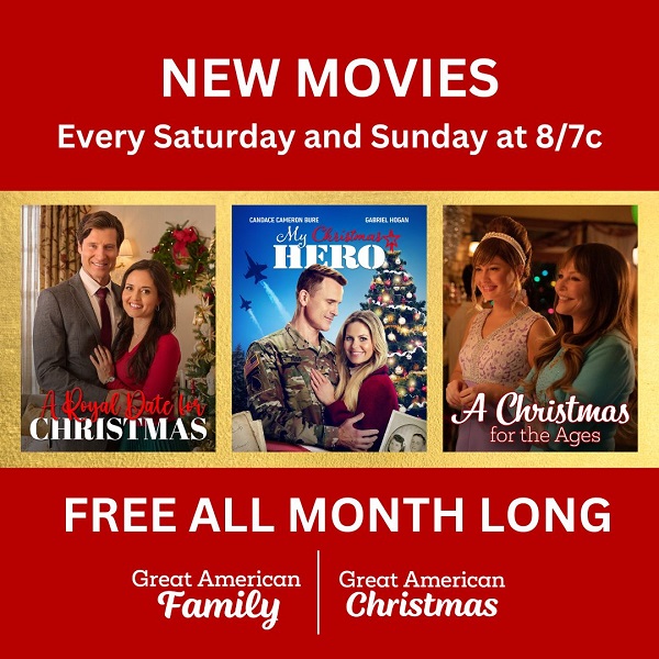 Free preview of Great American Family extended through December image